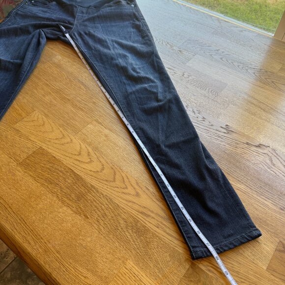Adriano Goldschmied Maternity Jeans Dark Wash Size 31 - Picture 11 of 12